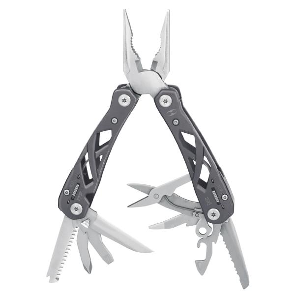 Multiherramienta Truper de Acero Inoxidable con 13 Funciones