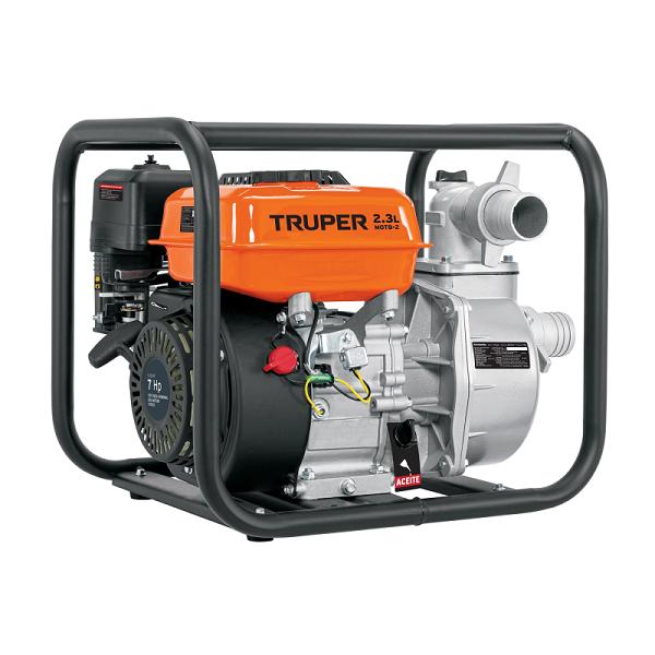 Motobomba Autocebante a Gasolina Truper 2" x 2", 7 HP para Uso Agrícola