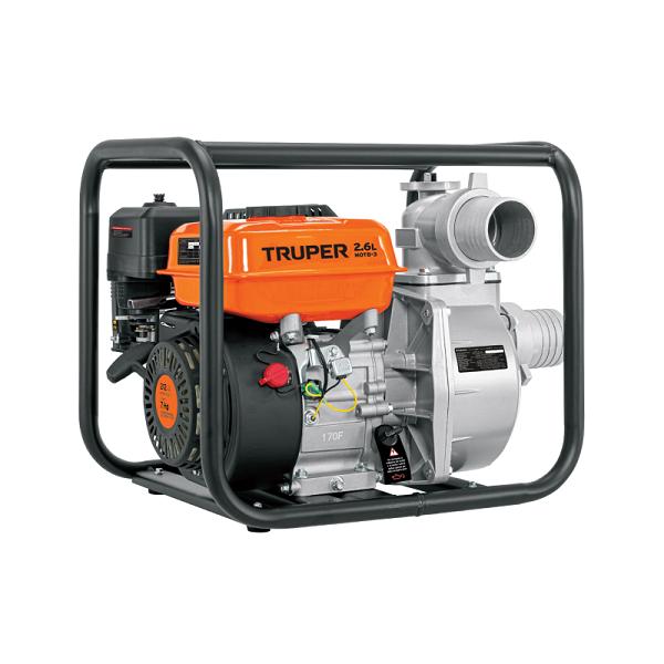 Motobomba Autocebante Truper 3" x 3", Motor a Gasolina 7 HP