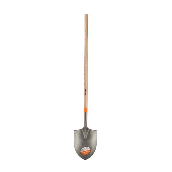 Pala de Irrigación Truper Classic con Mango de Madera de 49 Pulgadas
