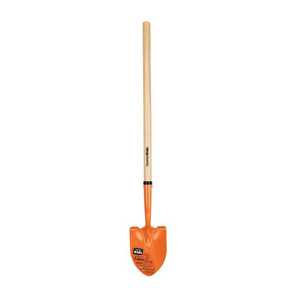 Pala Redonda Infantil Truper con Mango de Madera, 30"
