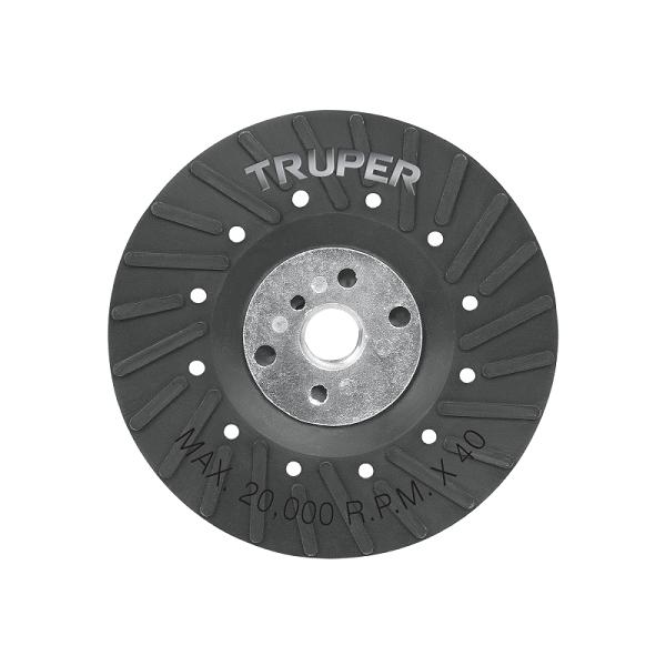 Respaldo para Discos de Lija 4-1/2" con Eje 5/8", Truper