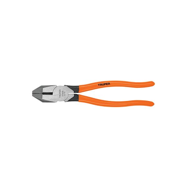Pinza para Electricista de 9" para Uso Rudo con Mango PVC Truper