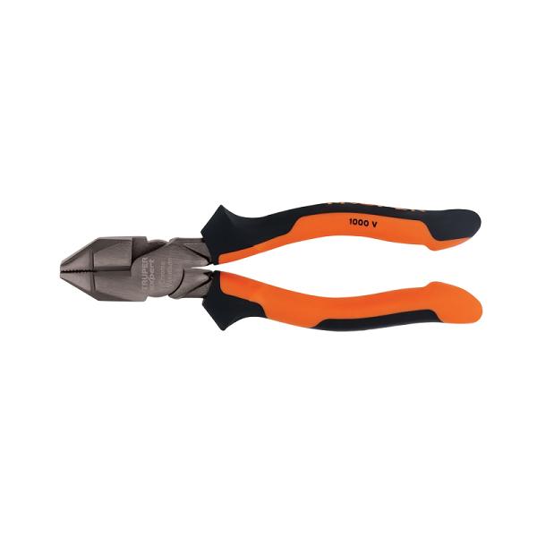 Pinza Electricista de 7" Uso Rudo y Alta Palanca, Comfort Grip