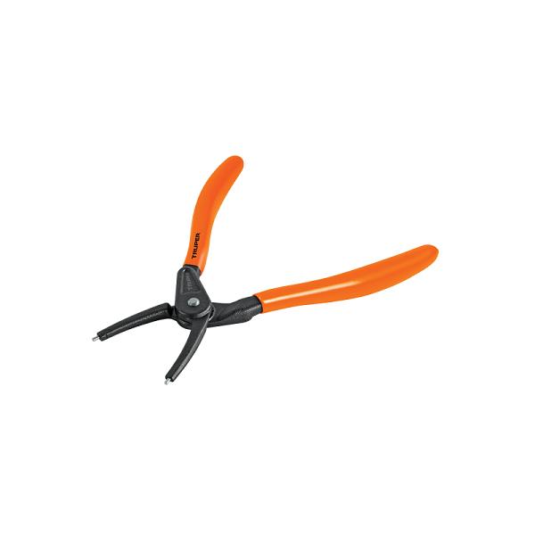 Pinza de Punta Recta de 7" para Anillos de Retención con Mango de PVC