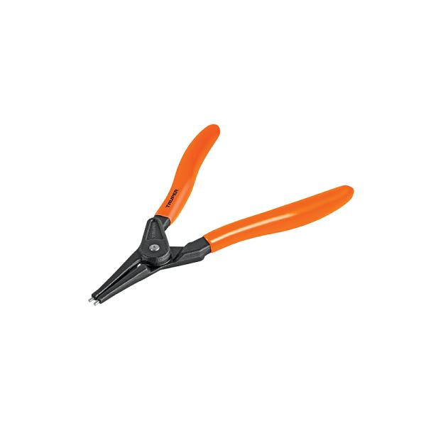 Pinza para Anillos de Retención de Punta Recta 7" con Mango de PVC