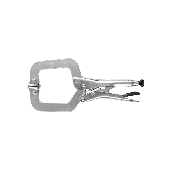 Pinza de Presión Tipo C de 9" con Mordaza Autoajustable