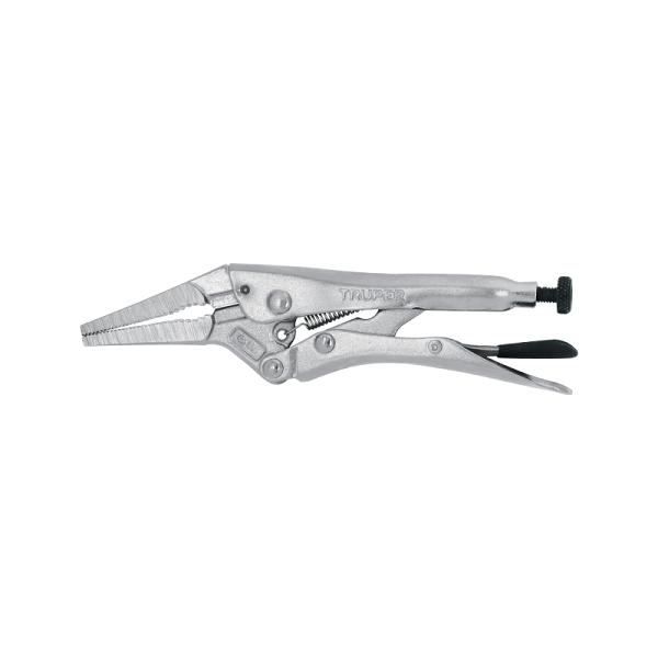 Pinza de Presión de Punta Larga Truper, 6 Pulgadas