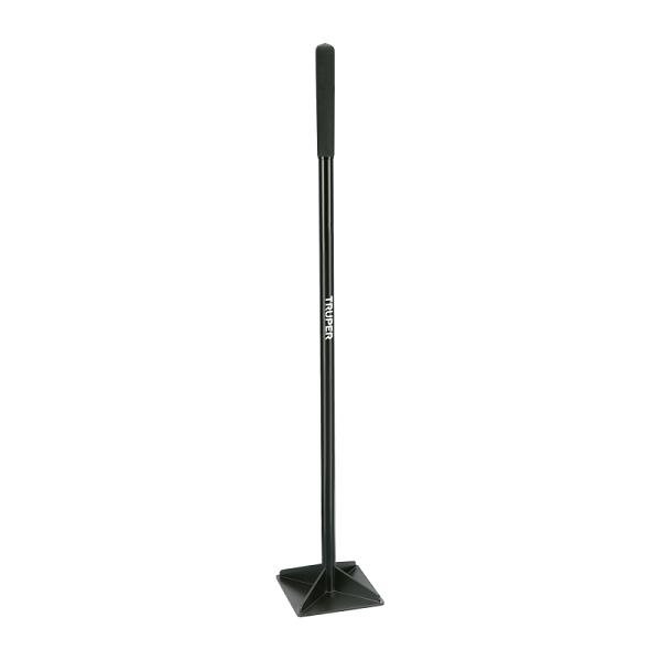 Pisón de Acero 8" x 8" con Mango de 48", Marca Truper