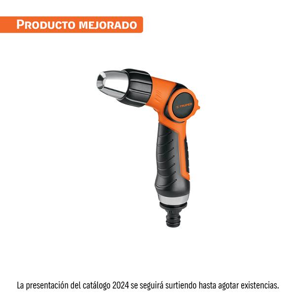 Pistola de Riego Plástica con Boquilla Regulable de 2 Funciones