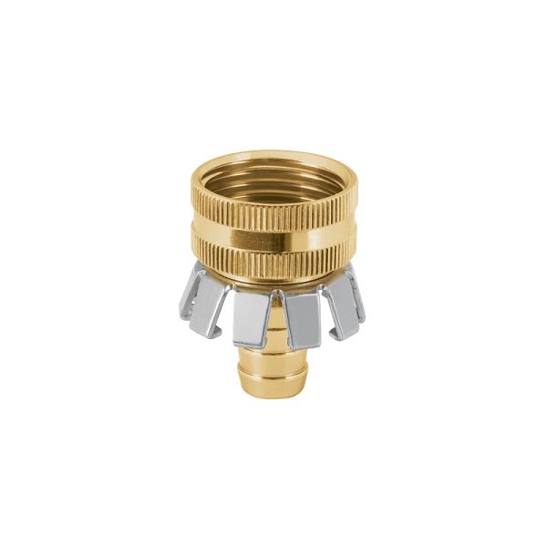 Conector 1/2' hembra tipo garra de aluminio, TRUPER