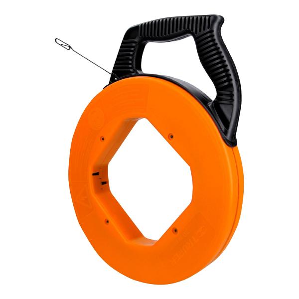 Guía Jalacable de Acero Truper de 30 m con Carcasa Resistente