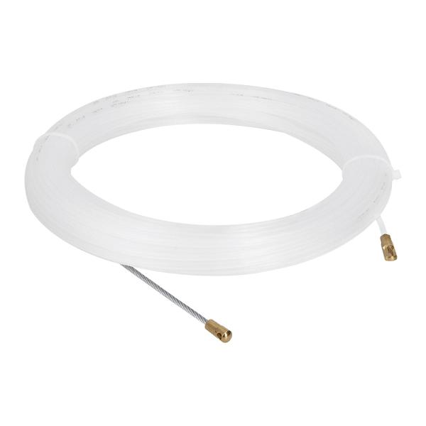 Guía de Nylon Pasacables de 20 m con Puntas de Latón, Truper