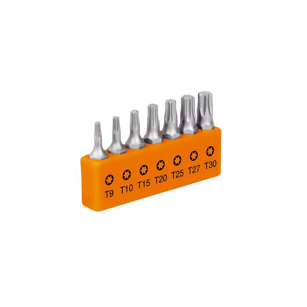 Juego de 7 Puntas Torx Truper Expert de 1" - Acero S2 Profesional