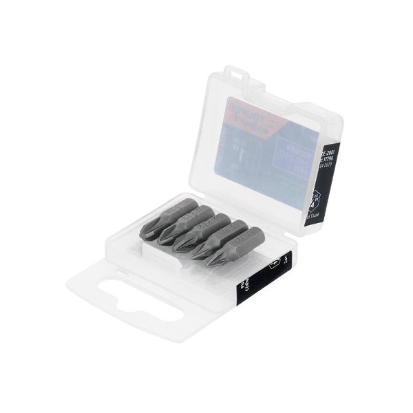 Estuche con 5 Puntas Pozidriv Combinadas 1", Línea Expert