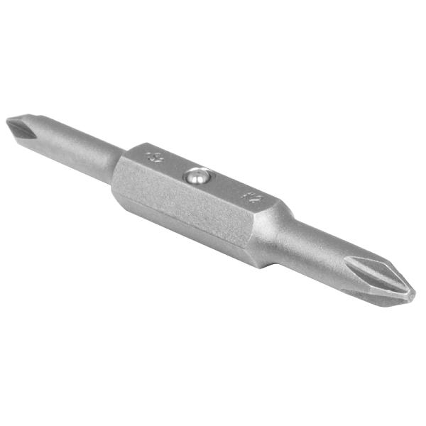 Set de 10 Puntas Dobles Phillips PH1 de Acero S2, 2 3/4 Pulgadas