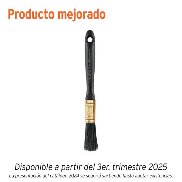Brocha Profesional Truper Expert de 1/2" con Mango de Polipropileno