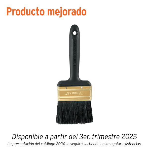 Brocha Profesional Truper Expert de 3" con Mango de Polipropileno