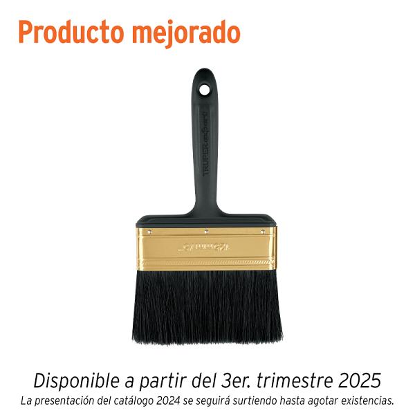 Brocha Profesional Truper Expert de 5 Pulgadas con Mango de Polipropileno