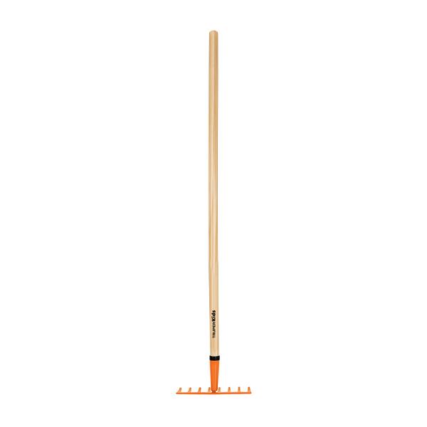 Rastrillo de Jardinería para Niños Truper con Mango de Madera 42"