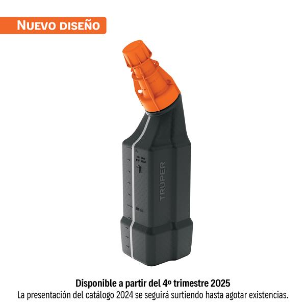 Bote para mezcla de gasolina y aceite, 1 L, TRUPER