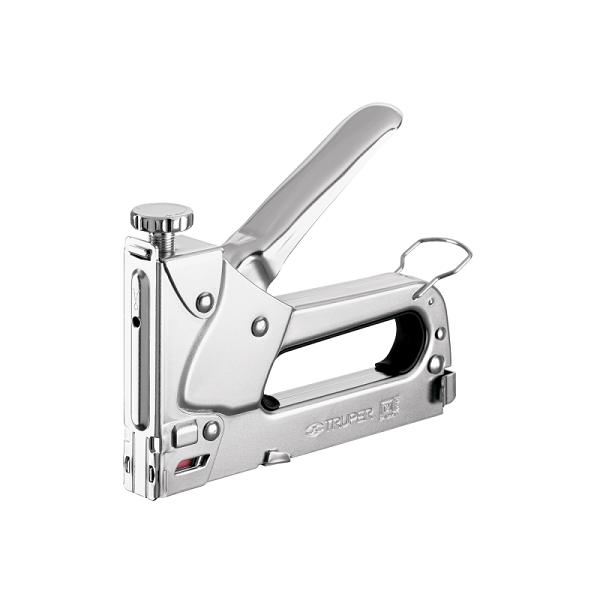 Engrapadora Tipo Pistola para Tapicería y Revestimiento con 200 Grapas