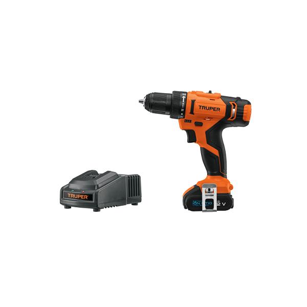 Taladro Destornillador Inalámbrico Pro 3/8" 12V con Batería 2Ah