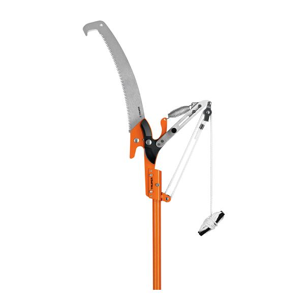 Cortador de Ramas Altas con Mango Telescópico de Fibra de Vidrio de 3.6 m