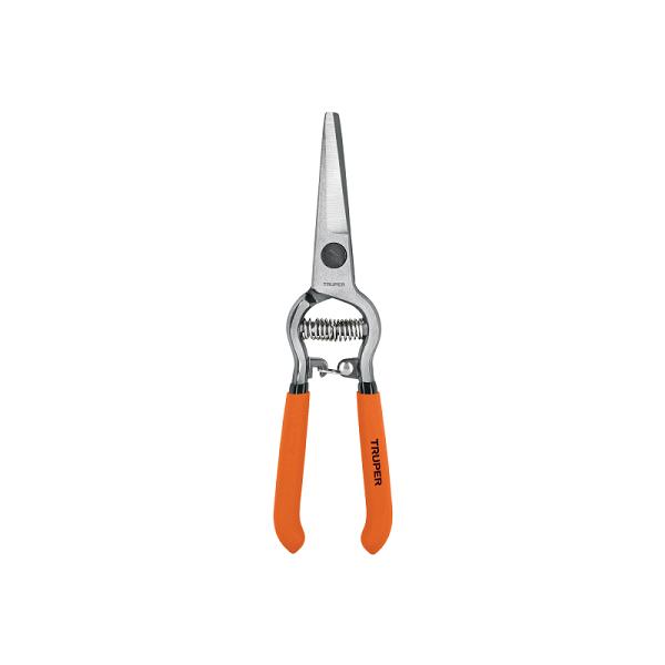 Tijera de Poda Curva para Corte de Uva Truper, 8 Pulgadas