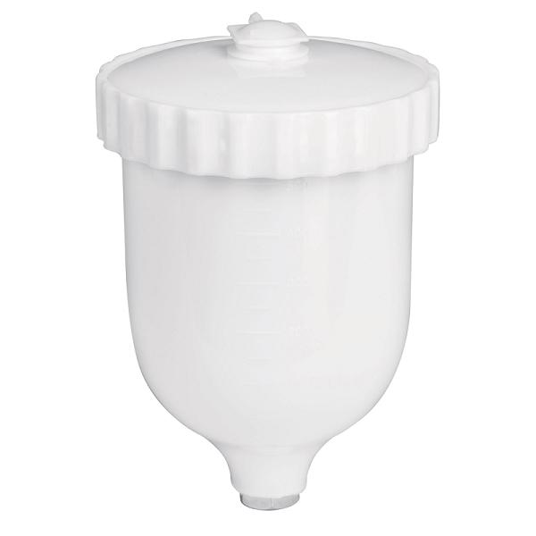 Vaso de Plástico de Repuesto para Pistolas de Gravedad Truper, 500 ml