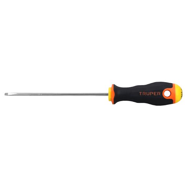Desarmador Cabinet Truper 1/8" x 4-1/2" con Mango Comfort Grip