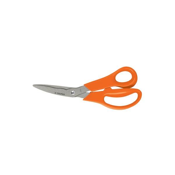 Tijera Multiusos Truper de 8 Pulgadas con Cuchilla Dentada de Acero Inoxidable