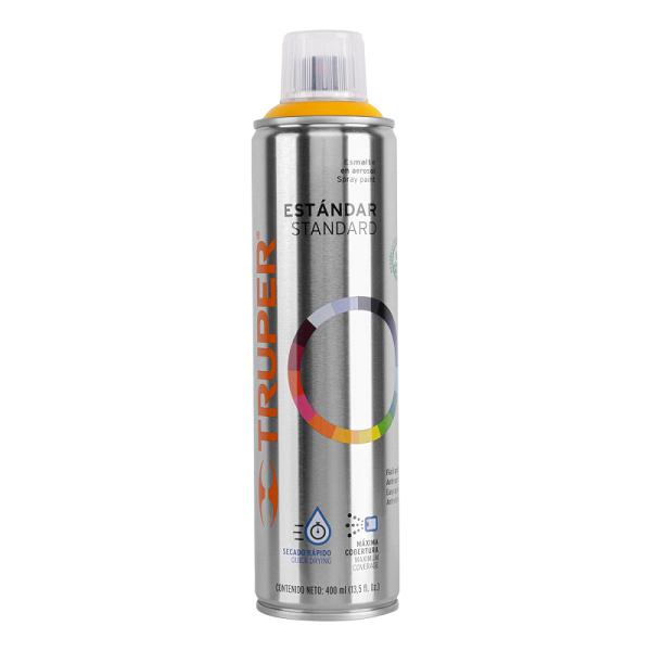 Pintura en Aerosol Amarillo Colonial Brillante, 400 ml