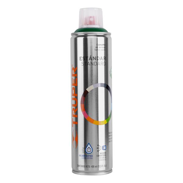 Pintura en Aerosol Verde Hoja Brillante, 400 ml
