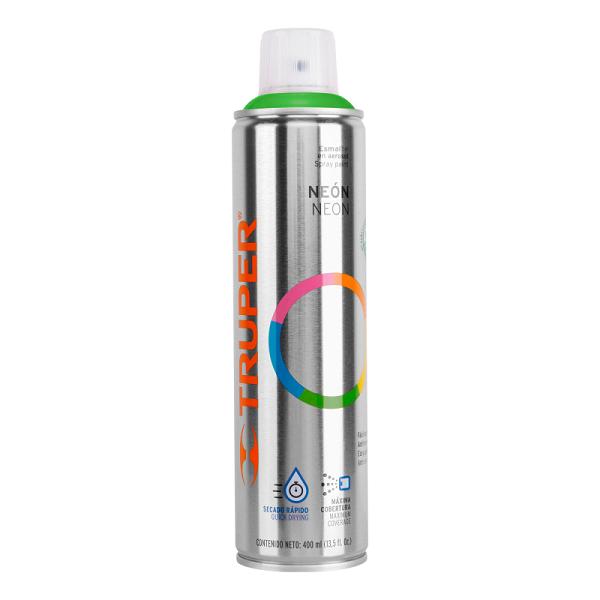 Pintura en Aerosol Verde Neón Mate, 400 ml