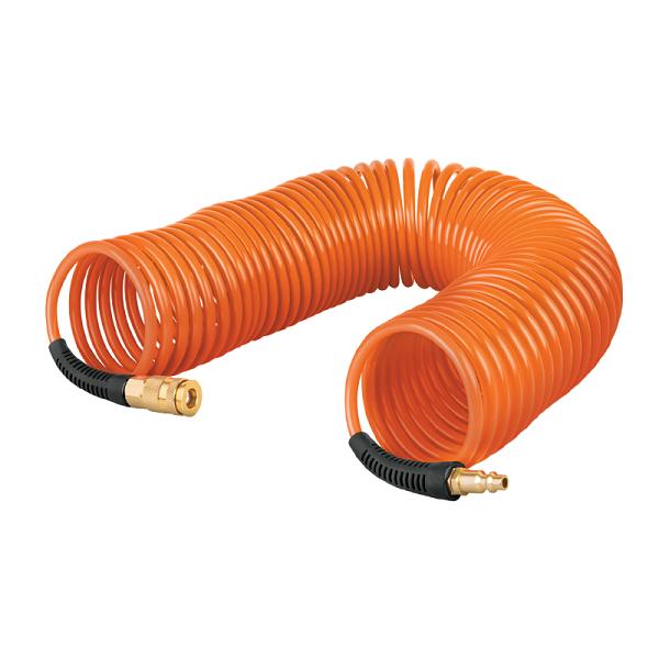 Manguera de Resorte para Compresor Truper, 15.2 m x 1/4 Pulgadas