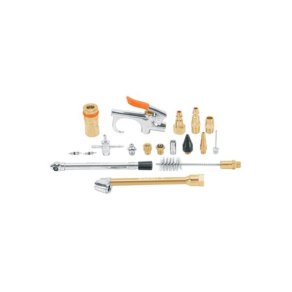 Juego de Accesorios Neumáticos Truper de 18 Piezas, Conexión 1/4" NPT