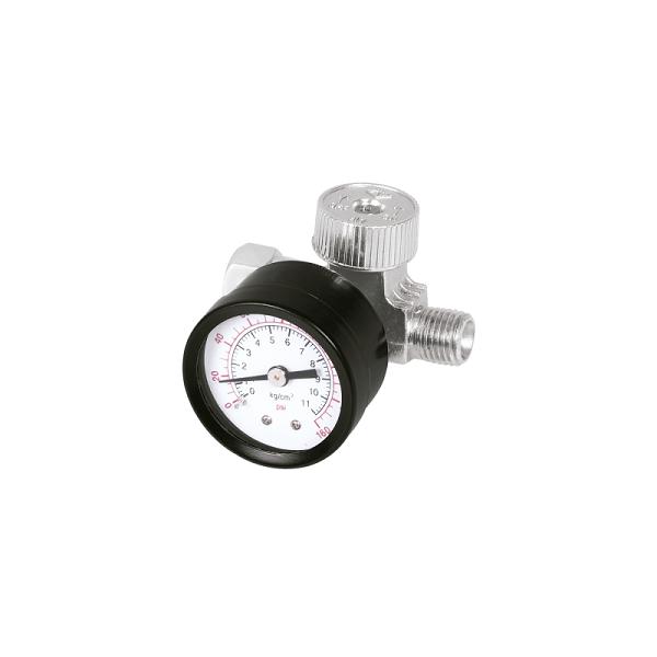 Regulador de Aire con Manómetro Truper 1/4" NPT, 160 PSI