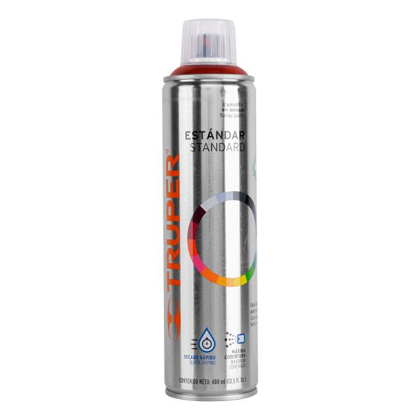 Pintura en Aerosol Rojo Taxi de 400 ml - Bote Esbelto Brillante