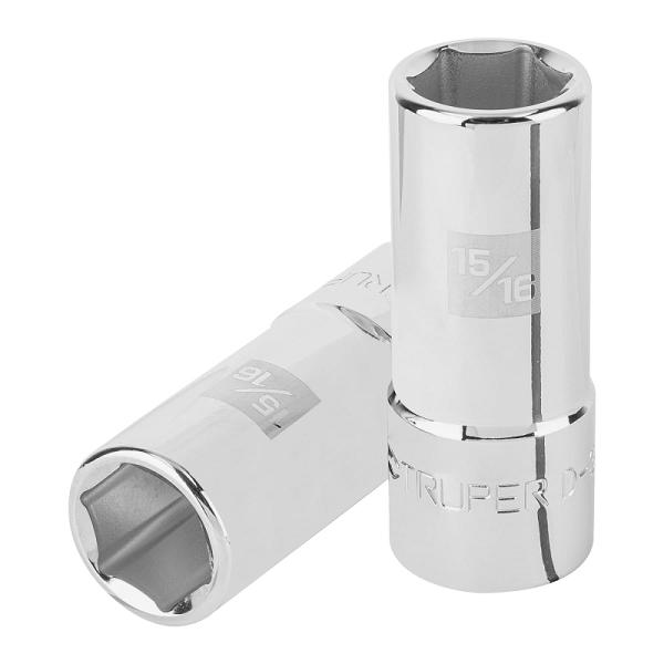 Dado Largo Truper de 15/16" con Cuadro de 3/4" y 6 Puntas