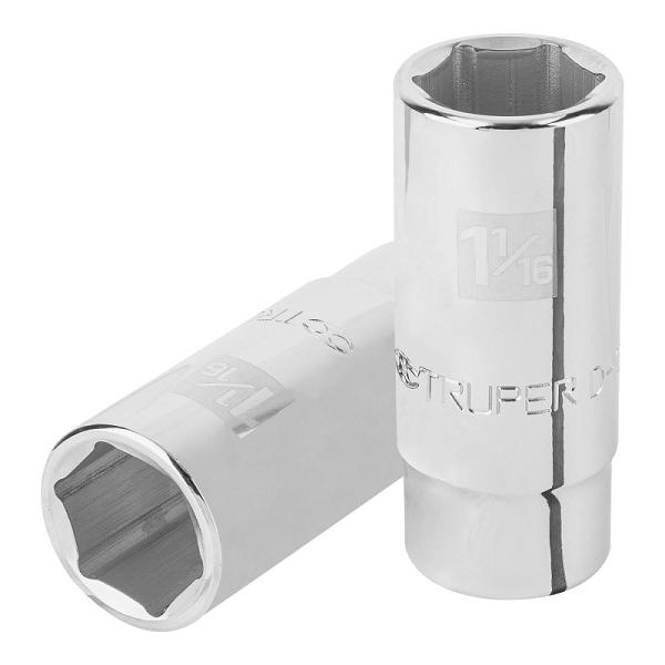 Dado Largo Truper de 1-1/16'' con Cuadro de 3/4'' y 6 Puntas