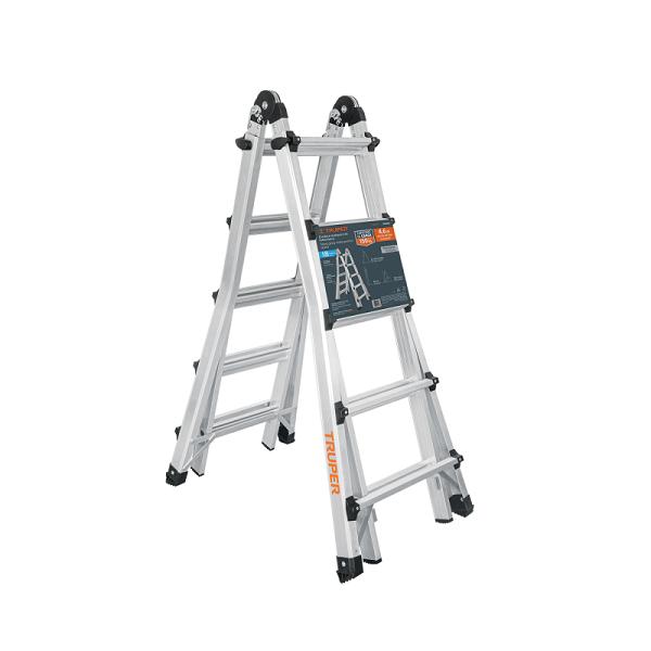 Multiescalera telescópica, 4.5 m, capacidad de carga 150 kg