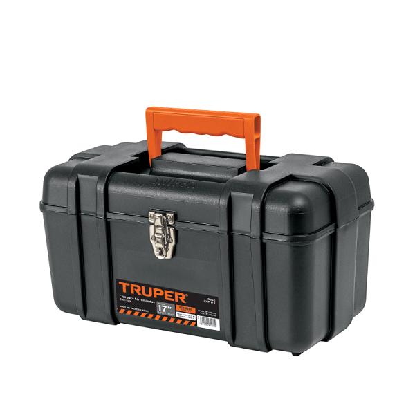 Caja para Herramientas Industrial de 17 Pulgadas con Broches Metálicos
