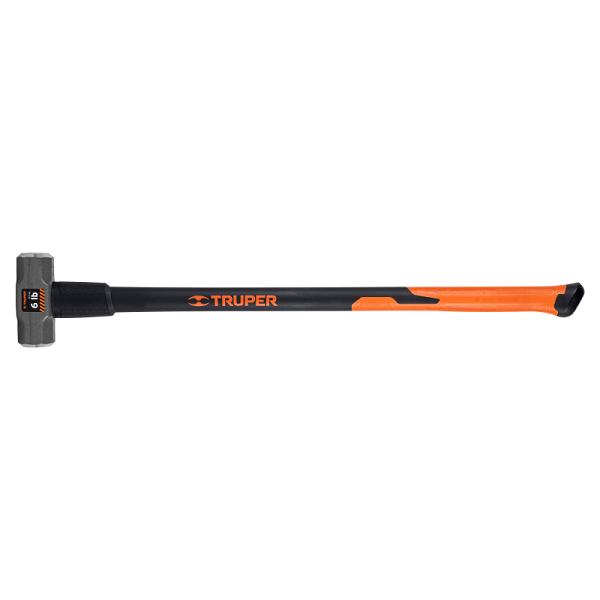 Marro Octagonal de 6 lb con Mango de Fibra de Vidrio de 36" Truper
