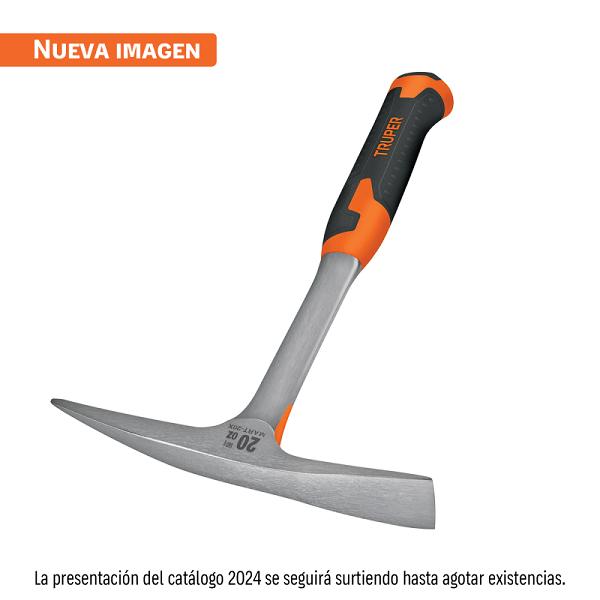 Martelina Talacho-Pico Truper Expert de 20 oz con Mango TPR