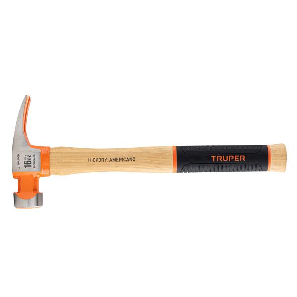 Martillo de Uña Recta 16 oz Truper California Ripper con Grip