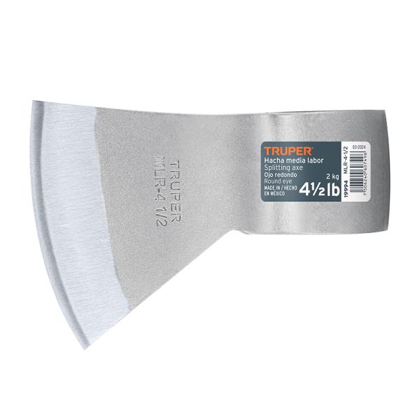Hacha Media Labor de Ojo Redondo de 4-1/2 lb sin Mango, Truper