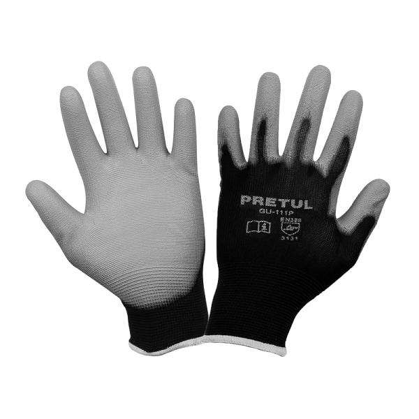 Guantes de Nylon Recubiertos de Poliuretano Pretul - Talla Chica (CH)
