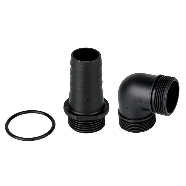 Kit de conector y empaque p/bombas sumerg. plásticas, TRUPER
