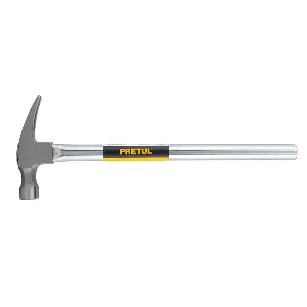 Martillo de Uña Recta Pretul de 20 oz con Mango Tubular